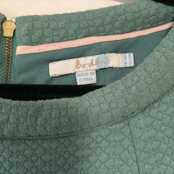 Boden 60’s Style Green Dresss - Picture 3 of 4